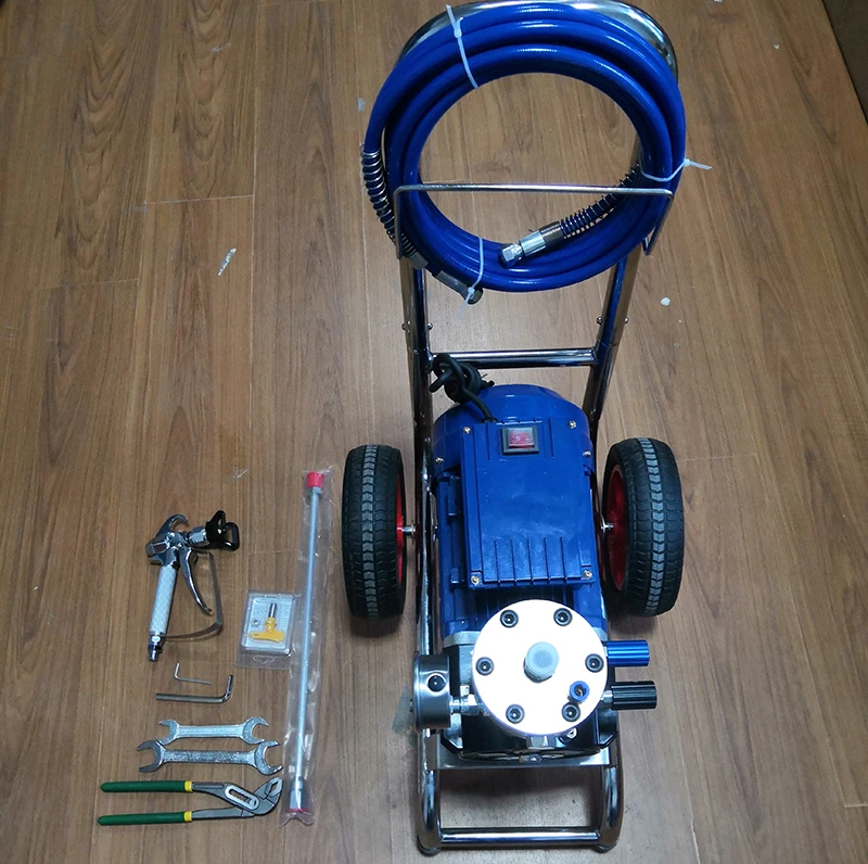 Applicable the wall metal surface painting projects electric airless paint sprayer machine