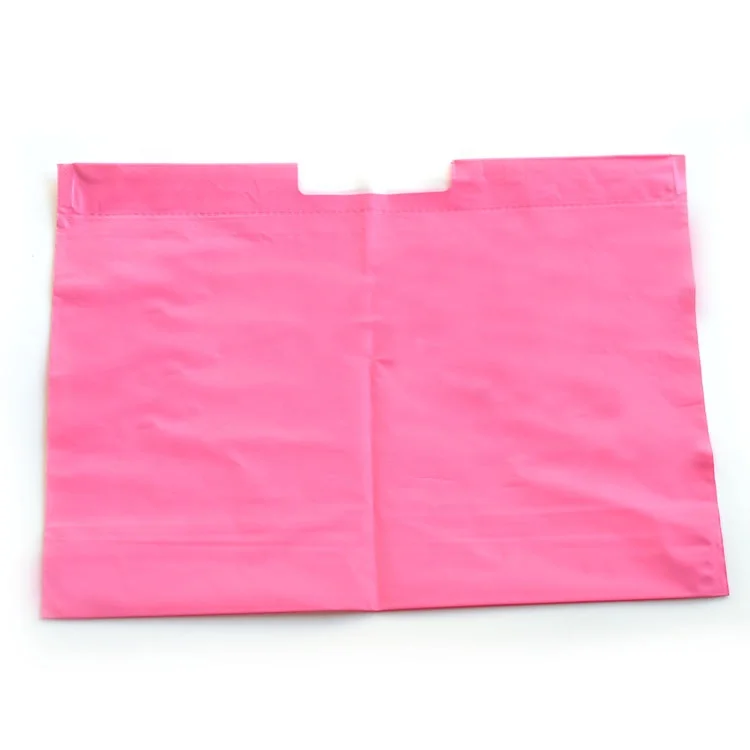 Retail packaging clothing plastic drawstring bag EVA shopping bag with handle