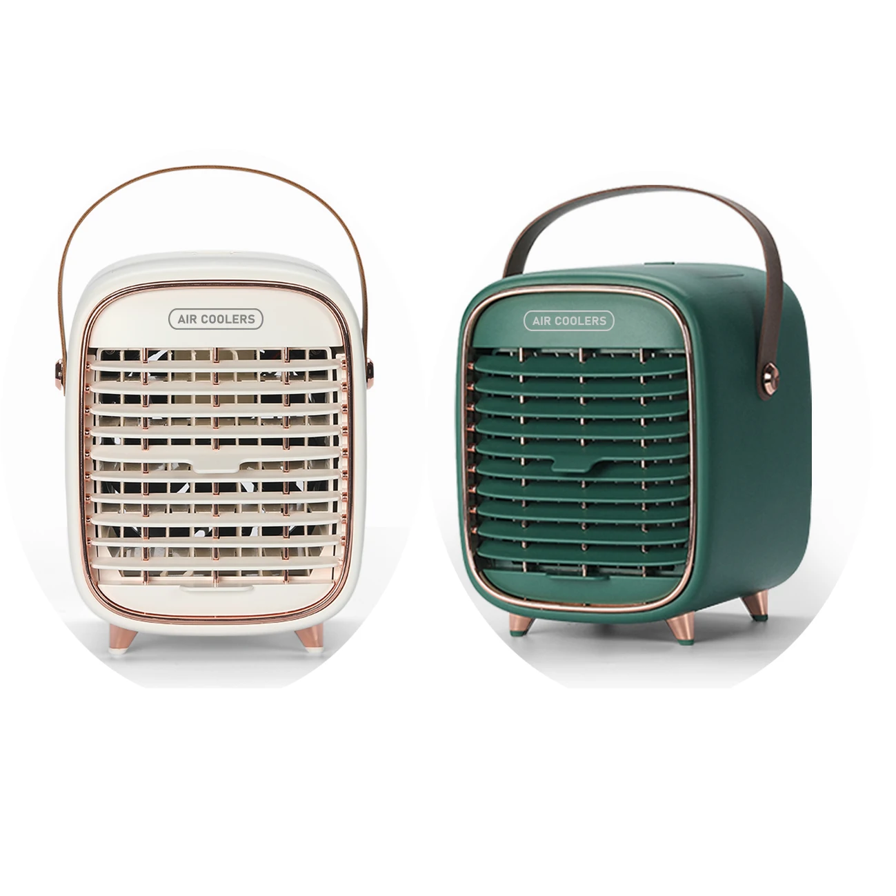 Синий Портативный мини-Кондиционер