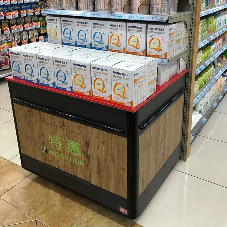 Factory Custom Promotional Retail Display Table Stand For Sampling Table