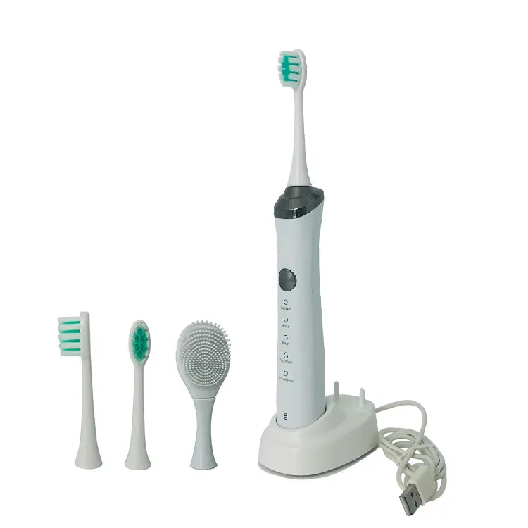 
2021 Popular Rechargeable IPX7 Waterproof Intelligent Oral cleaning Sonic Electric Toothbrush For Children 
