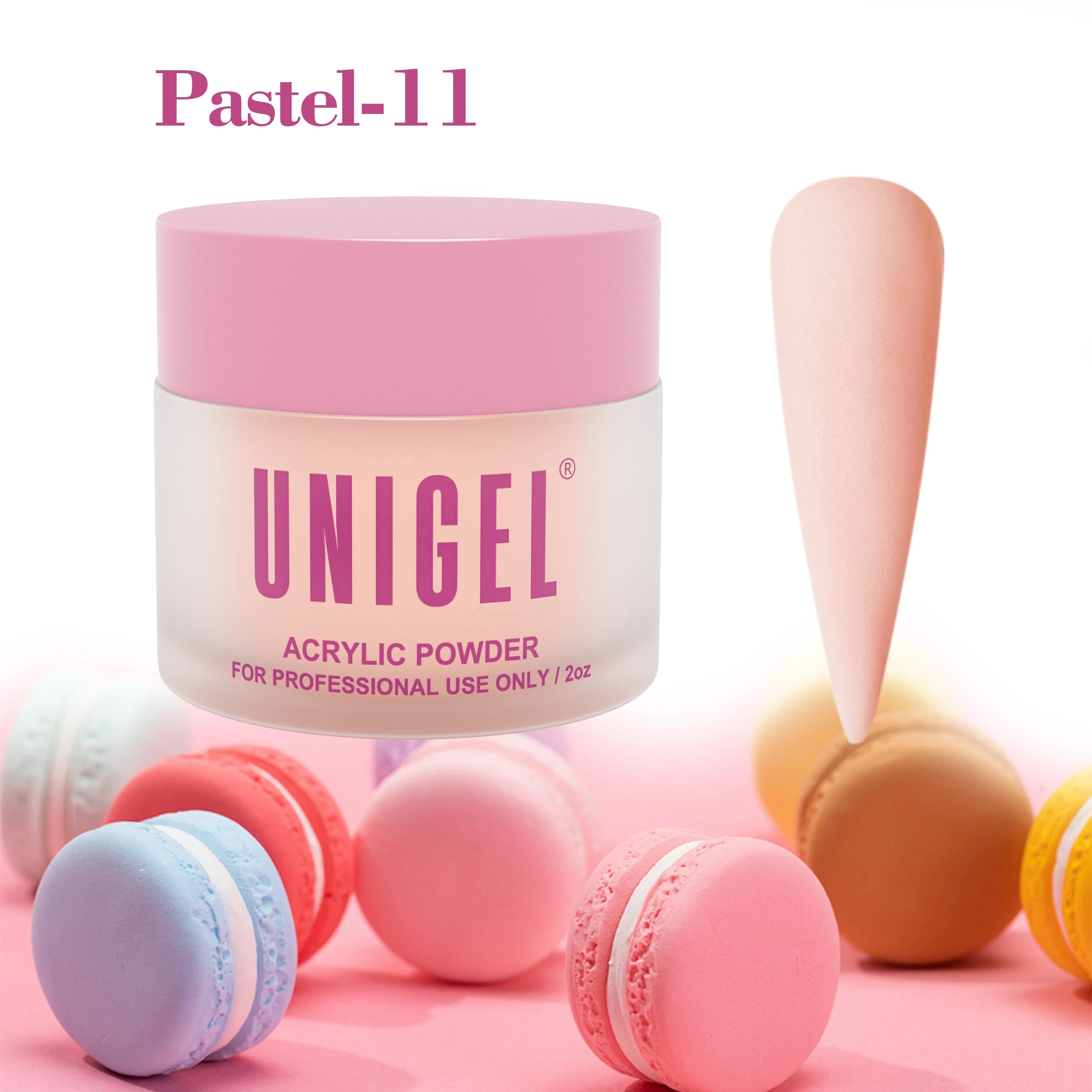 Unigel Wholesale Summer Macaron Color Bulk Dipping Acrylic Powder For Nails Vendors