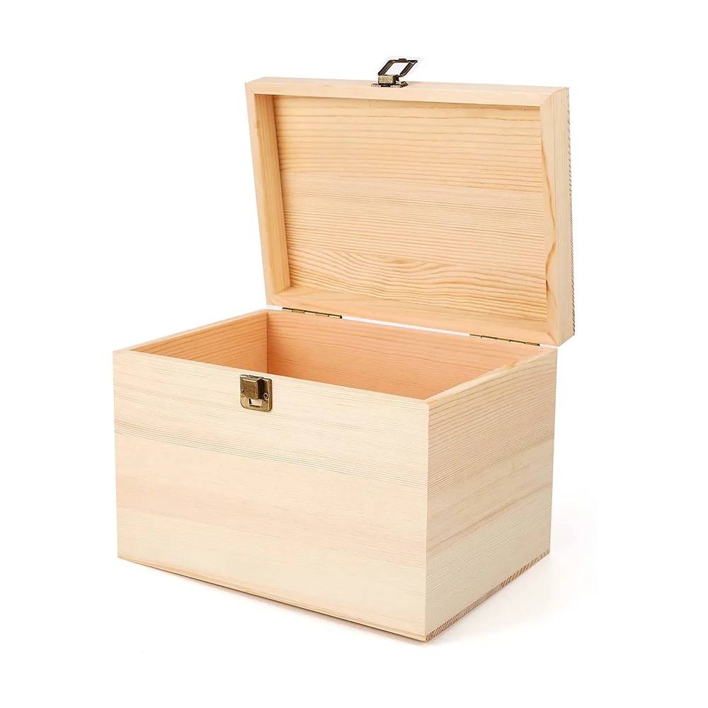 Подарочная упаковка ювелирных изделий, поделки, фото, Сувенирная Коробка для свадебных открыток, деревянная коробка, шарнирная крышка, незаконченное дерево с логотипом на заказ