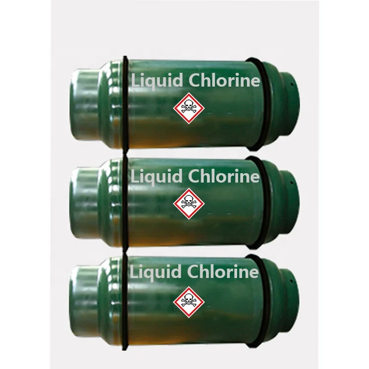 
Bulk Supply 3N 99.9% CL2 Gas Liquid Chlorine Price for water treatment 