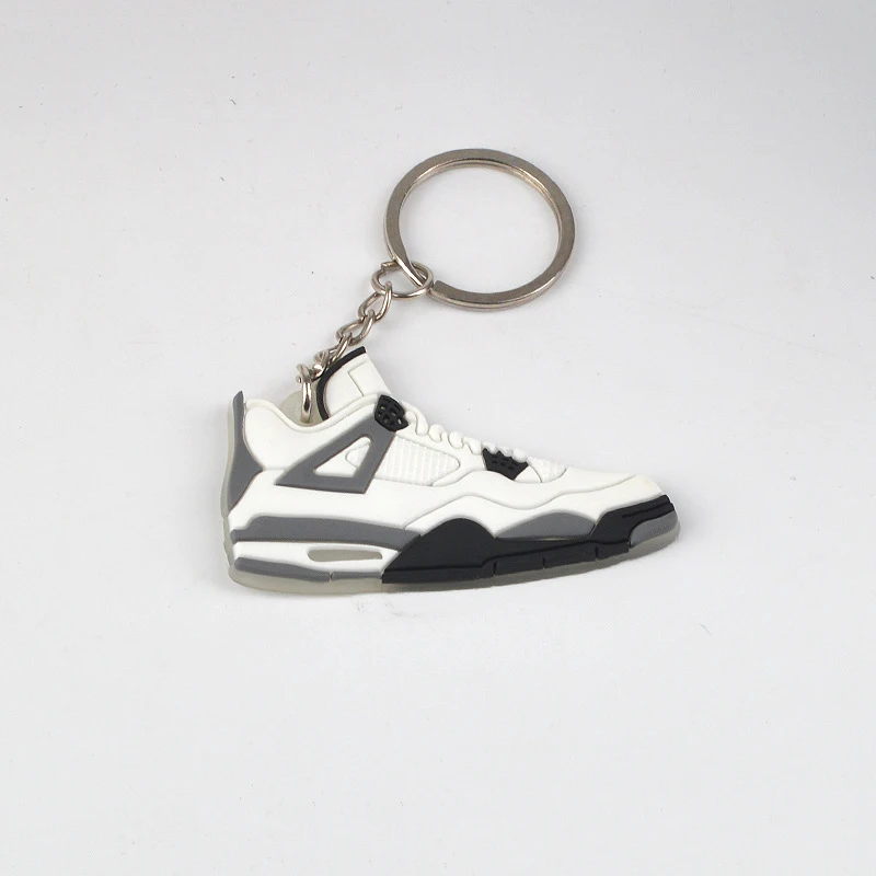 Оптовая продажа изготовление на заказ брелок из мягкого ПВХ 2D jordan shoe