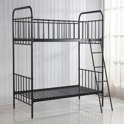 HLTD wholesale high quality cheap customized metal adults kid school dormitory steel storage bunk beds