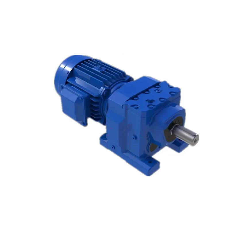 R series speed gear planetary gearbox High-torque R series gear speed reducer helical gear motor reduction gearbox