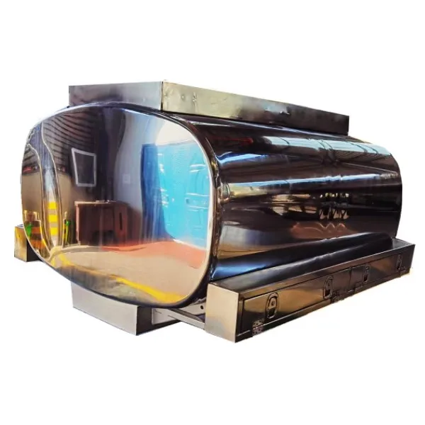 5000Liters mirror stainless steel tanker for sale  sugar/ milk/alcohol stainless steel tanker for sale 12000Liters