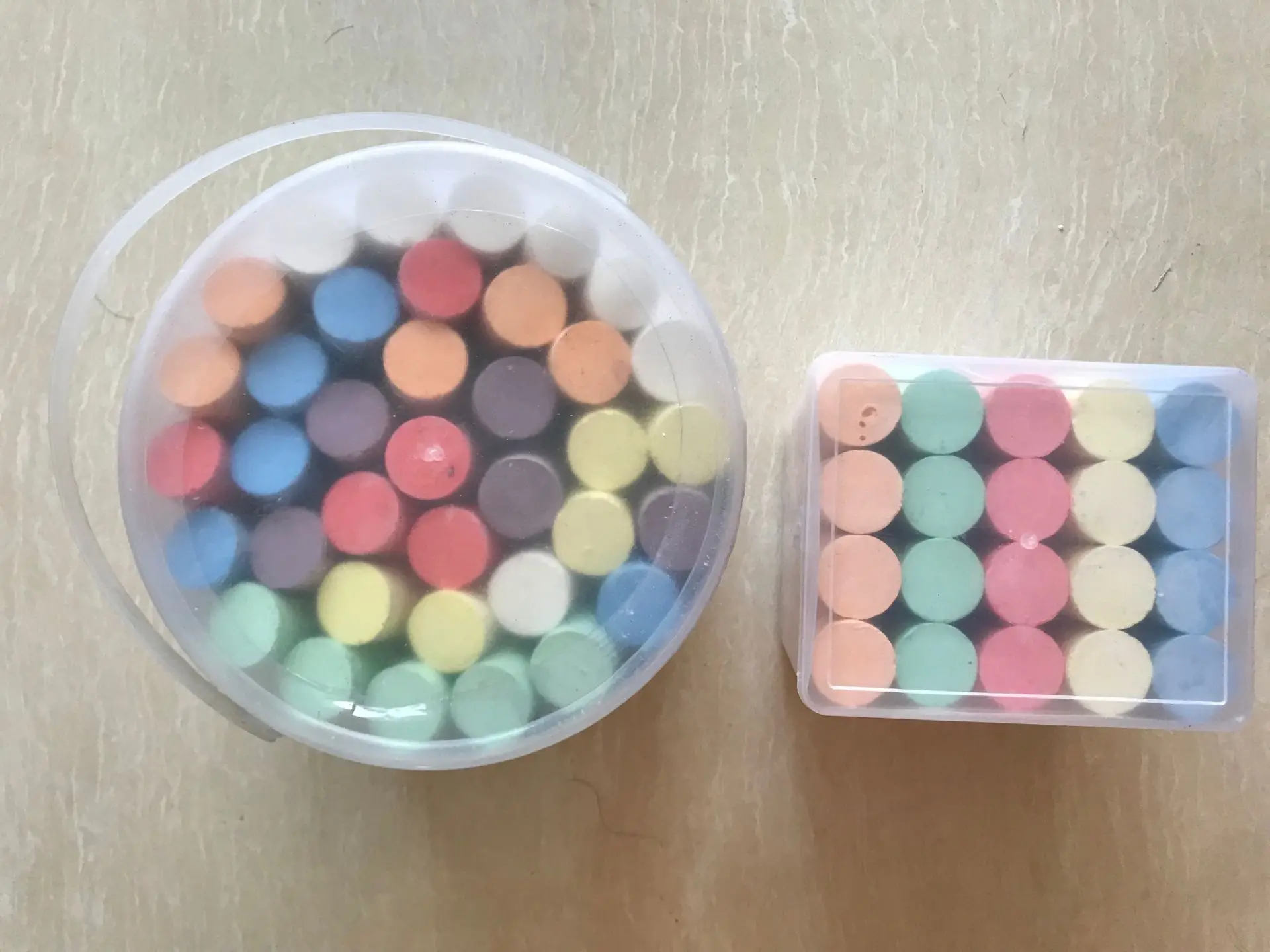 Изготовленный На Заказ нетоксичные Экологичные пылеотталкивающего покрытия большой картина тротуаров school Мел моющийся 20 шт. цветной мел