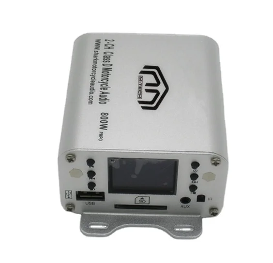 Mini Car Motorcycle MP3 Hi-Fi Stereo Audio Amplifier 2 channel motorcycle audio for ATV UTV GOLF