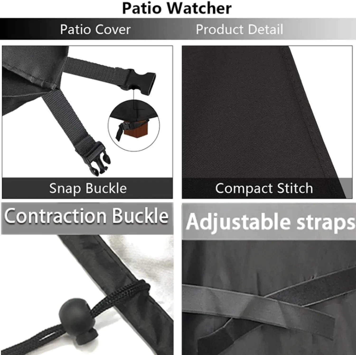 Waterproof Heavy Duty Durable Outdoor Table Set Cover Patio Furniture Covers Anti-UV