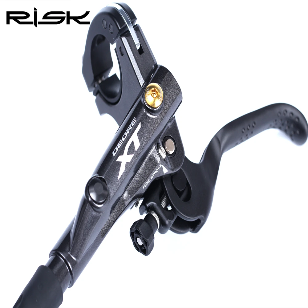 RISK Road Bike C-Brake Quick Release Fixing Bolt 2pcs/lot Titanium Bicycle Caliper Brake Clamp Locking Screw Fine Adjustment Nut