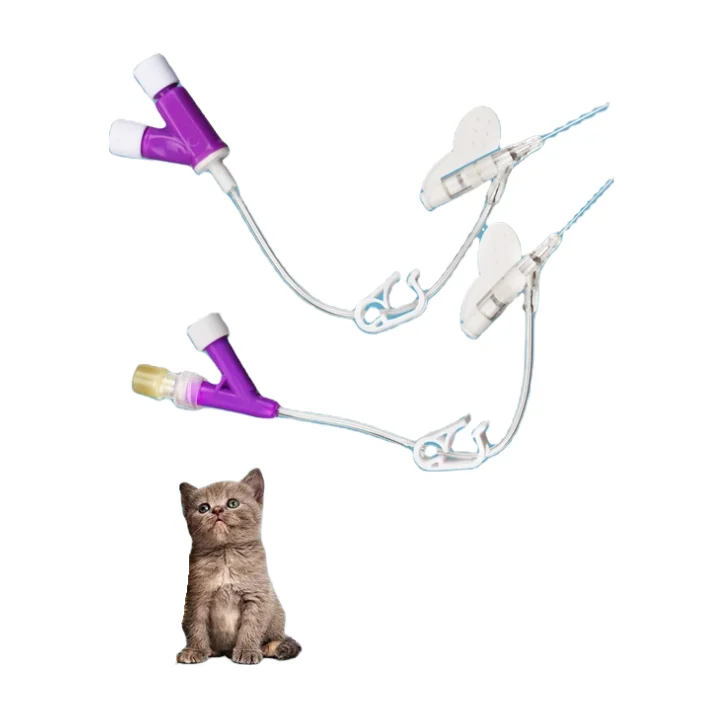 Best Seller Intravenous Cannulas Medical 22g 24g 26g Polypropylene Disposable Plastic Iv Cannula for Laboratory Vet Animal