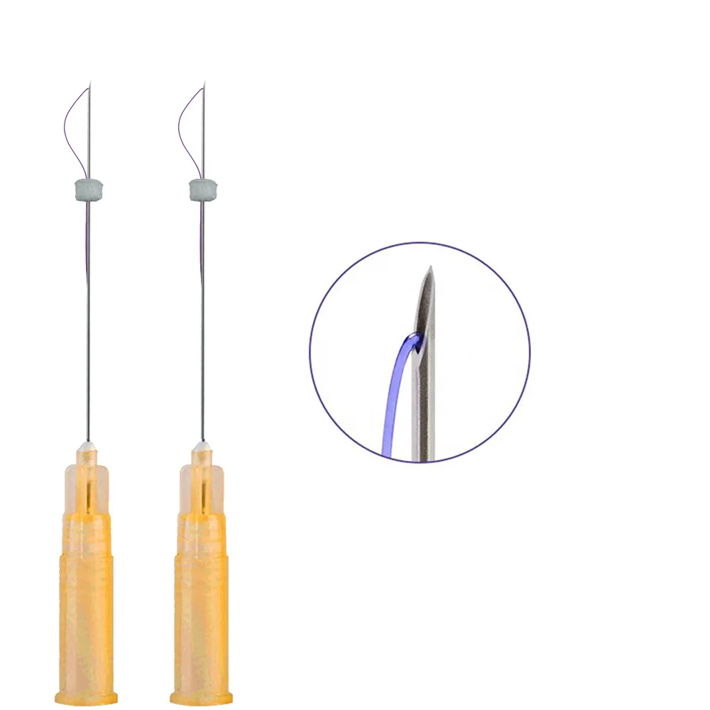 Hot Selling Filling PDO 26g 60mm Mono Fios Pdo Threads with Sharp Needle