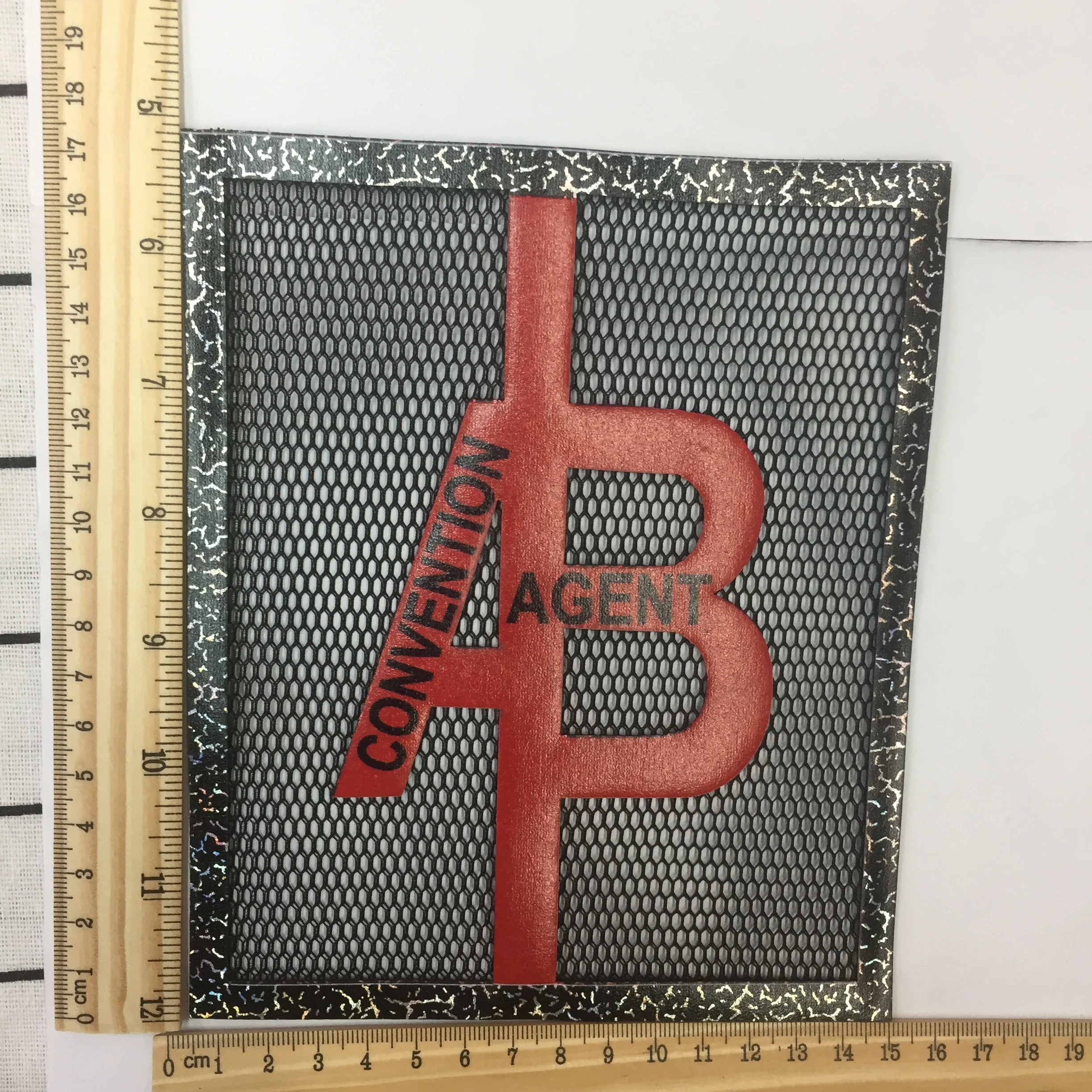 Laser Cut Fashion Design Custom patch American girl Logo Digital Transfer Printed Patch for Clothing