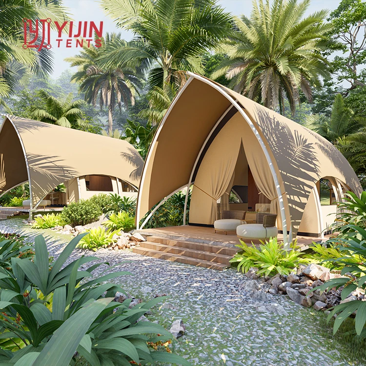 Glamping hotel resort tent luxury safari ,hotel luxury tent tourist swiss cottage hotels