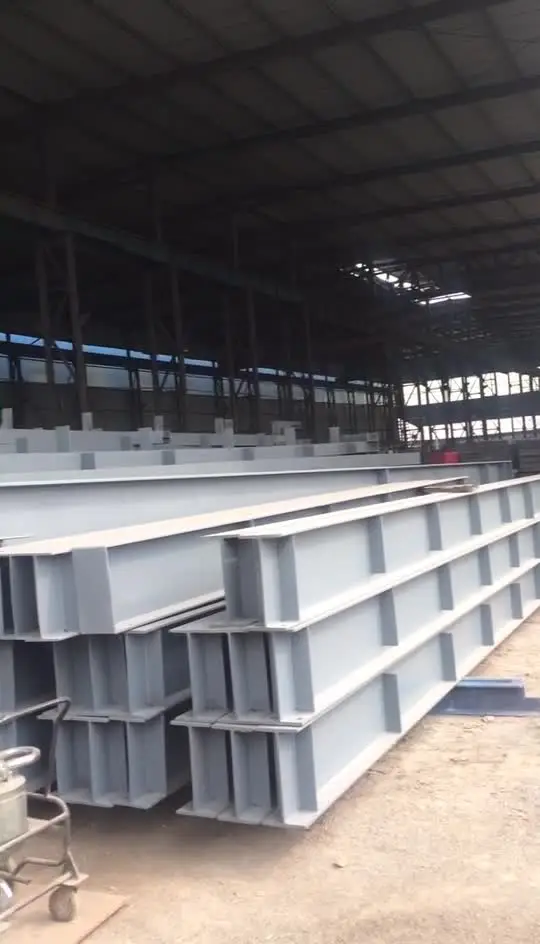 
Factory price high tensile warehouse building galvanized steel structure for cold storage 