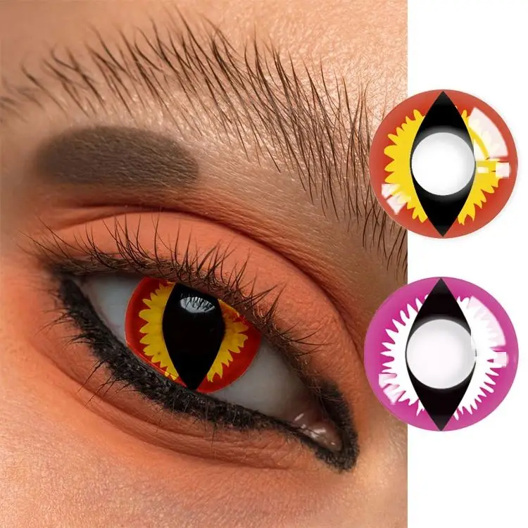aFancy Pro  Wholesale New Cat Eyes Model Brilliant Contact Lens Contacts Factory