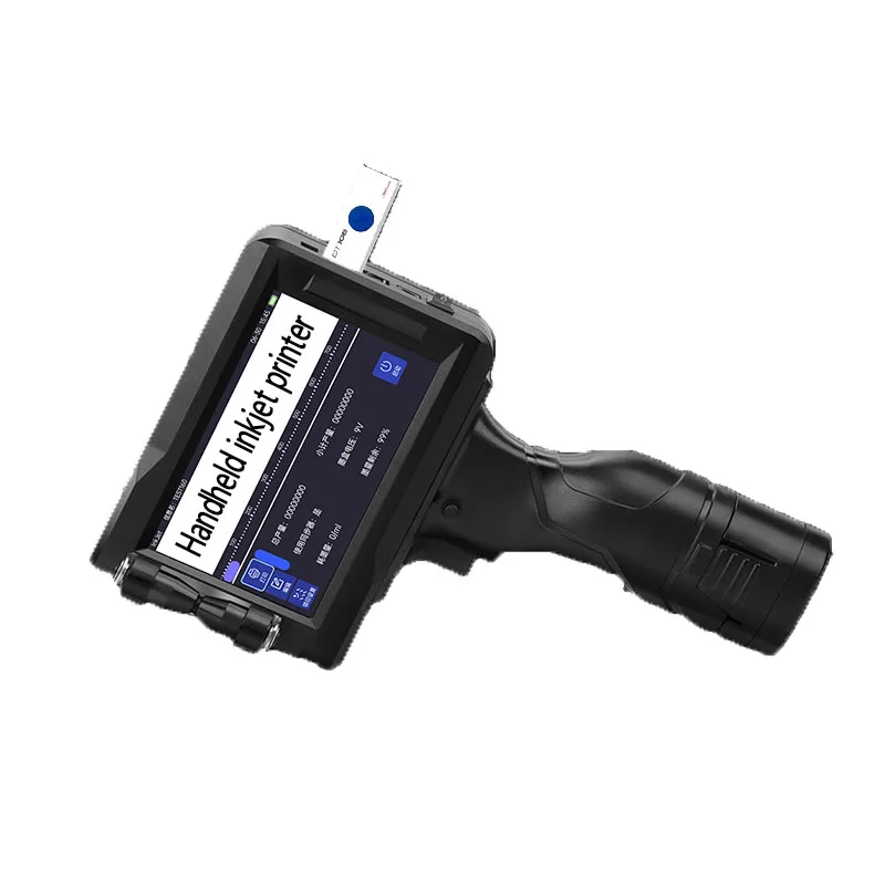 
Factory Price HandHeld Inkjet Printer For English Number Qr Bar code Expire date, 300/600dpi eco solvent handheld printer 