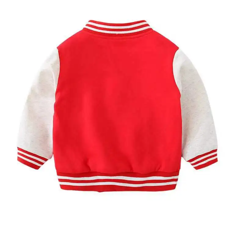 
Latest Fashion Custom Button Fleece Hoodie different color Kids Boy Windproof Bomber Casual Jacket 