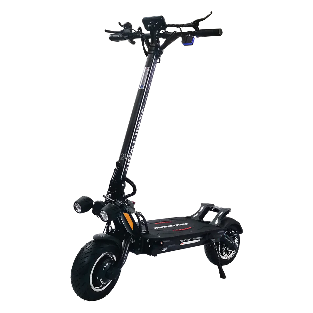 Минимоторы Dualtron Thunder 3 Электрический скутер 72 В 40 А/ч 2500 Вт двойной мотор скорости 100 км/ч складной электрический скутер EY4 LCD APP