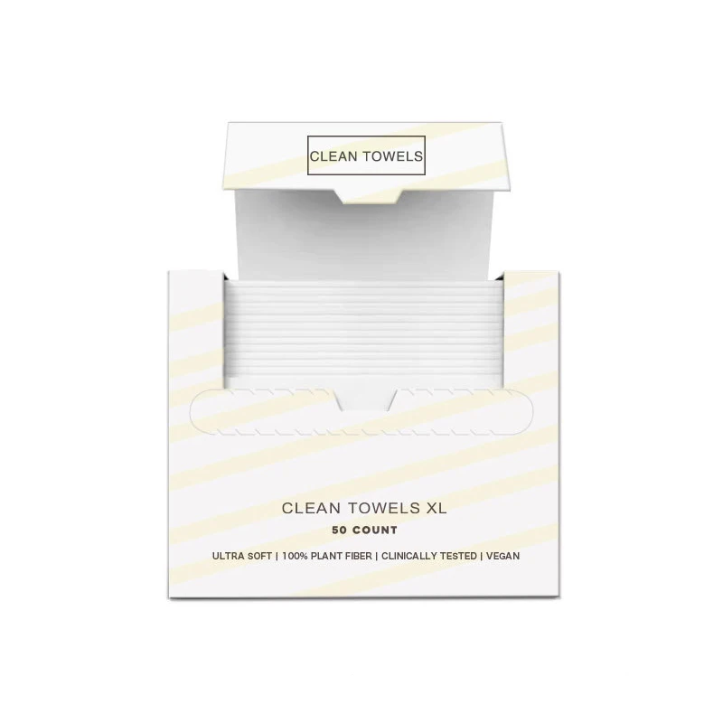 Disposable 3-Ply Adult-Sensitive Skin Spunlace Cotton Tissues for Face Makeup Removal and Household Skin Care Clean Towel Use