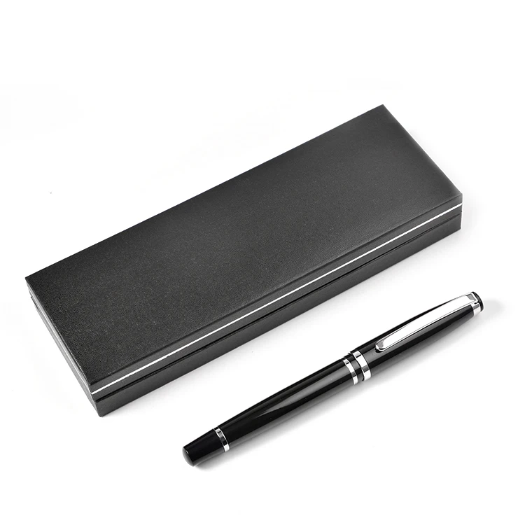 Gun Black Business Custom Pen Set Luxury Business Roller Pen With Gift Box