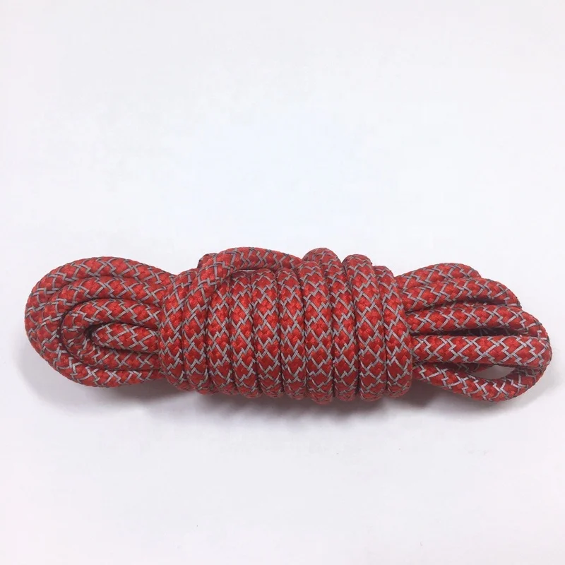 Wholesale boot use online shop sale colorful reflective rope shoelaces