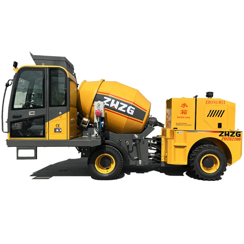 1.5cbm Self Loading Cement Mixing Mini Mobile Concrete Mixer Truck factory price