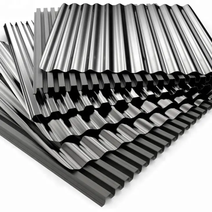 Factory Supply Zinc Galvanized Corrugated Steel Steel Roofing Z10-Z29 Tole Sheets Plates Galvanized Roofing Sheets