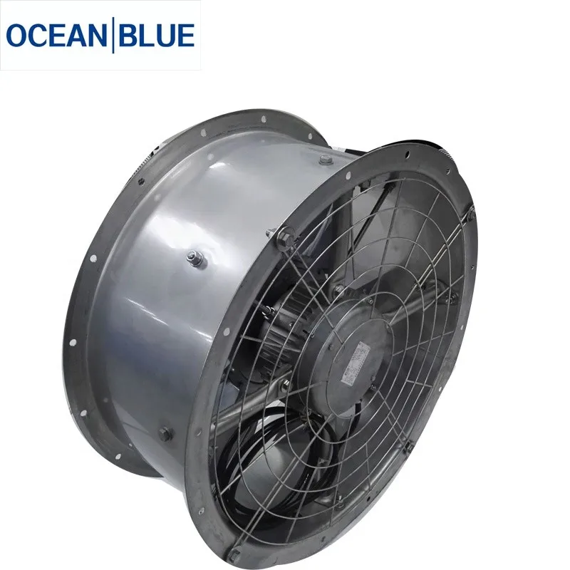 SS or Hot dip Galvanized Industrial Refrigeration Axial Fan