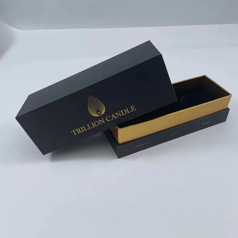 custom luxury cylinder candle box packaging