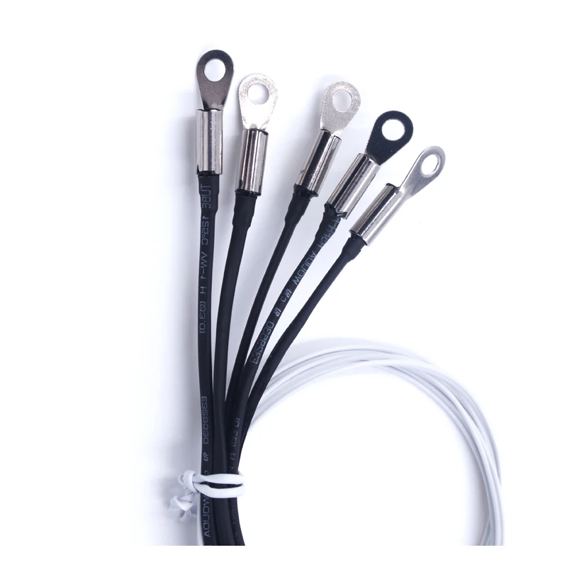 Custom temperature sensor with 10k NTC thermistor for BMS battery pack