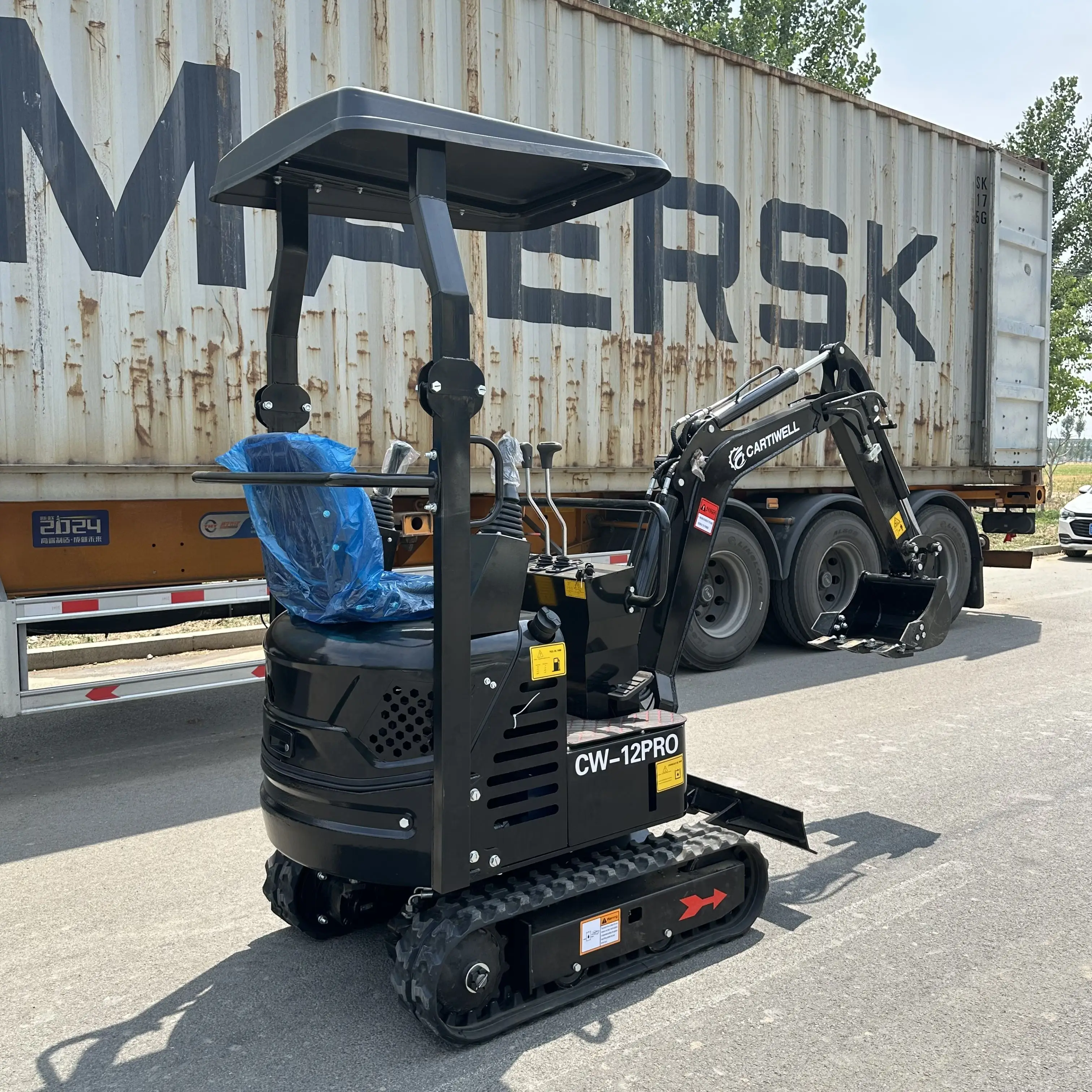 FREE SHIPPING EPA mini excavator minibagger Mini pelle Farm Used 1 ton mini digger excavators Kubota Crawler Prices