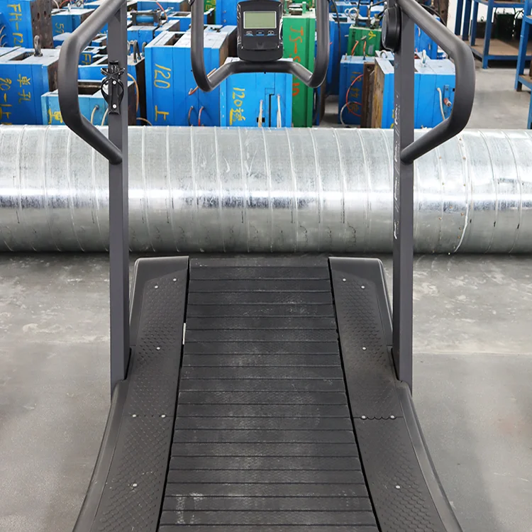 Ручная беговая дорожка изогнутая Мини-Беговая машина Коммерческая кривая ручная беговая дорожка