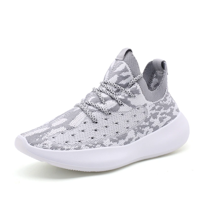 Sport Shoes Knitted Fashion Outdoor Sneakers Running Gym Athletic Shoes for Women