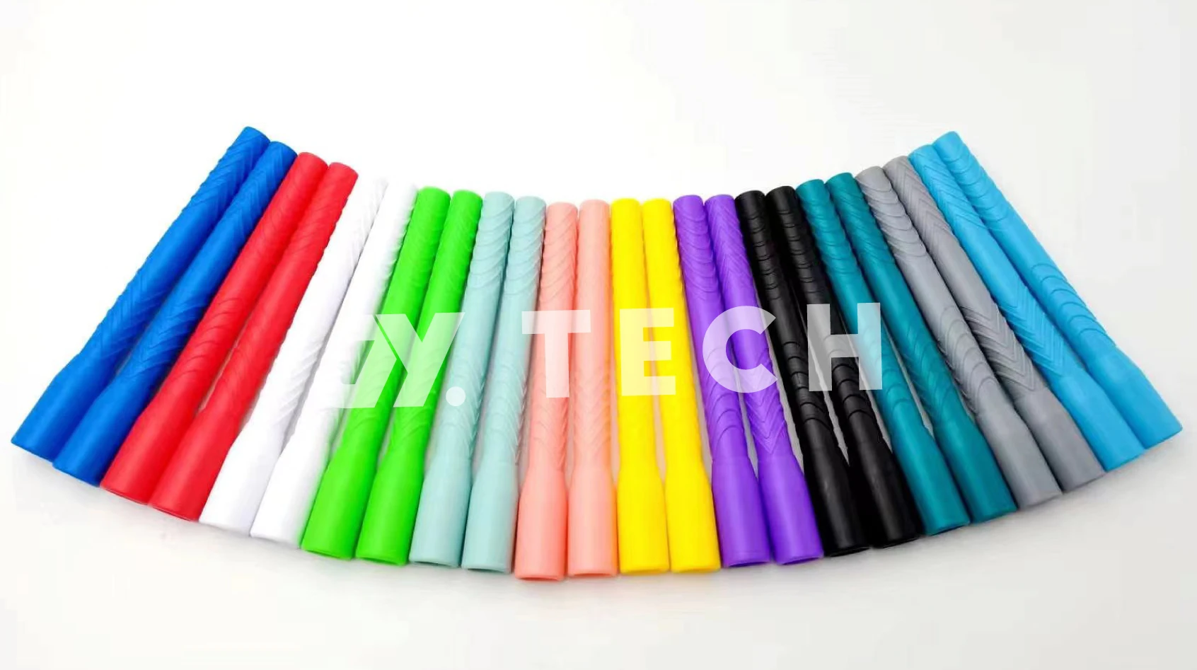 JY Hot Selling PVC Long Handle Custom Beaded  Colorful Heavy Segmented Speed Adjustable Skipping Jump Rope