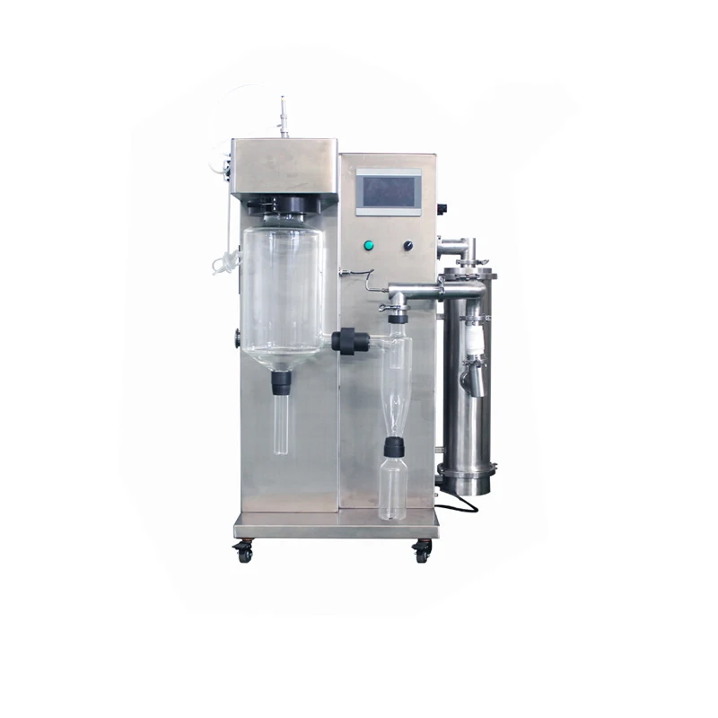 spray dryer for sample with organic solvent
