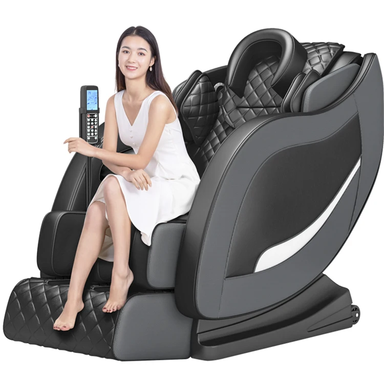 KIKI NEWGAIN Vibrating Music LCD Health Care Display Airbags Smart Electric Zero Gravity 4D Full Body Recliner Massage Chair