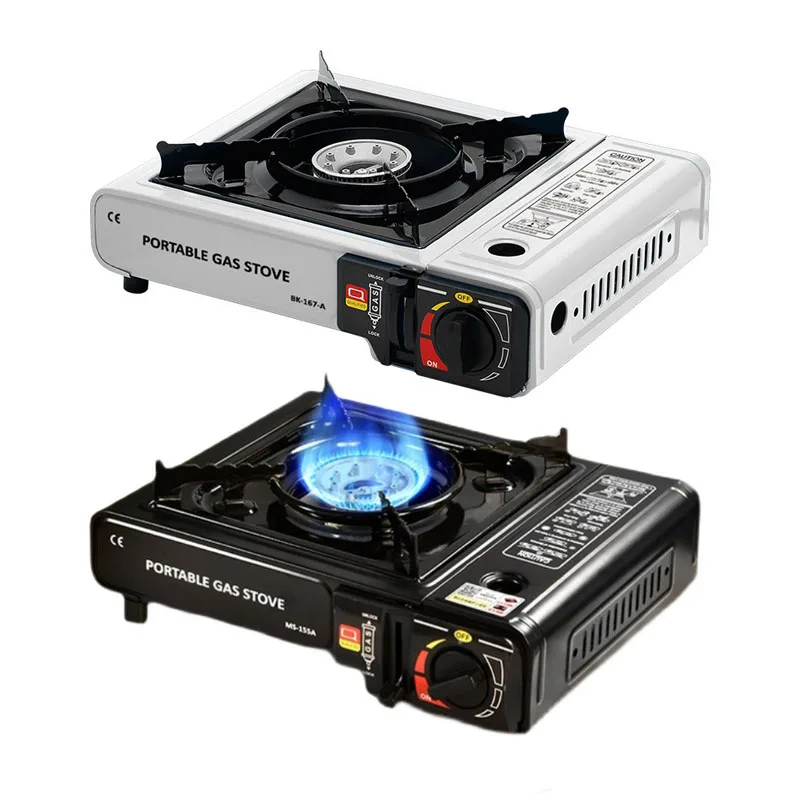 High Quality Outdoor Gas Stove Card Type Stove For Camping And Household Portable Dual Use