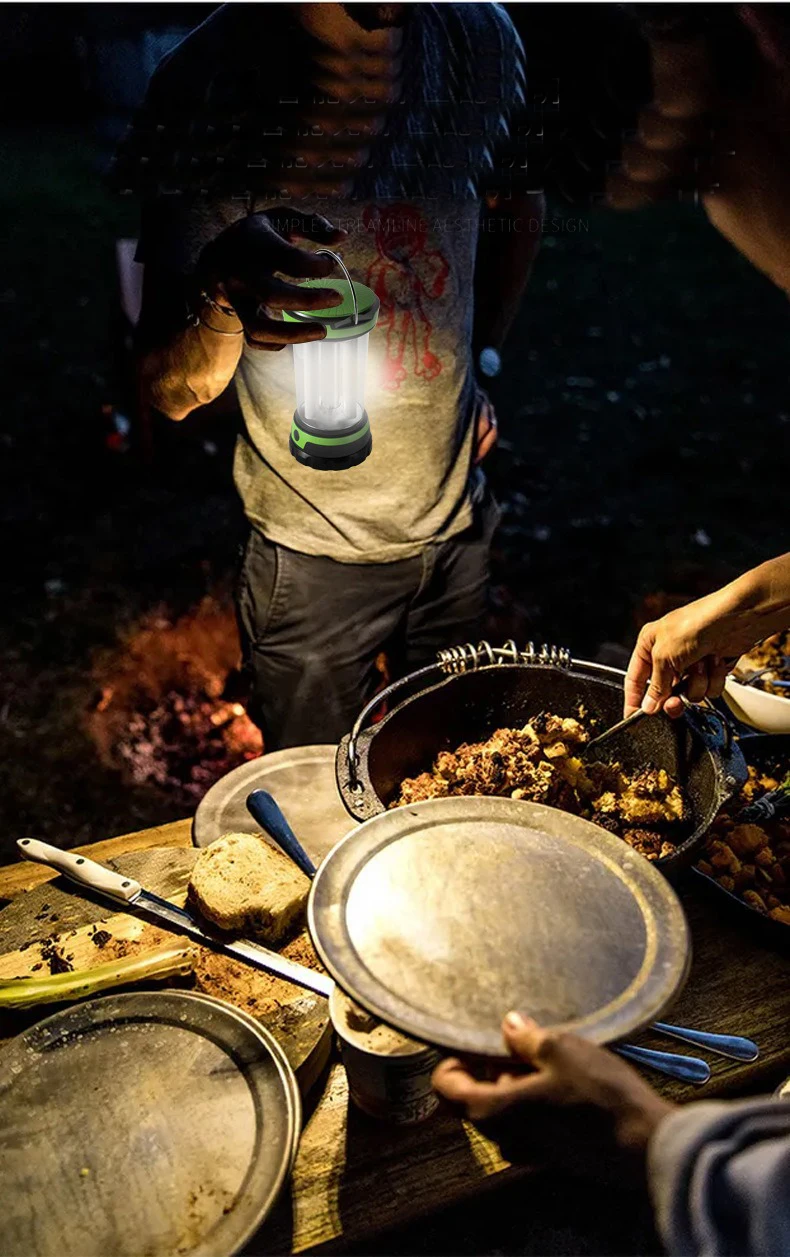 Battery Powered warm Vintage Style LED Camping Lantern for Weddings Garden Patio Party Home Decor Halloween