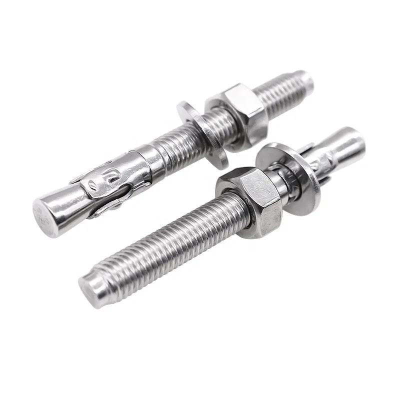 Concrete16mm 8mm M10 M12 Stainless Steel Galvanized Expansion Anchor Bolt Prices And Nuts