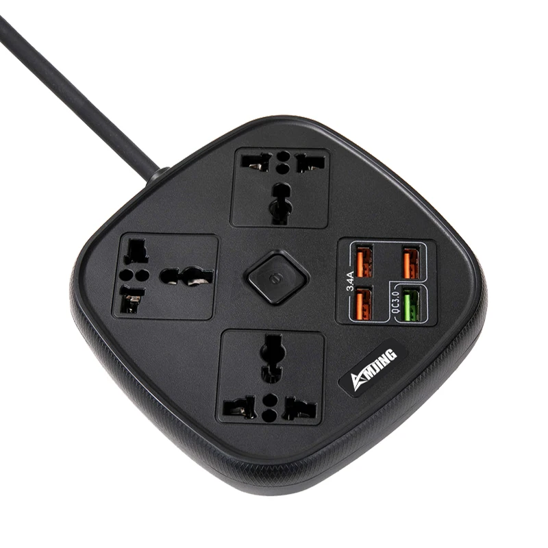 High Quality extension socket surge protector power strip with usb