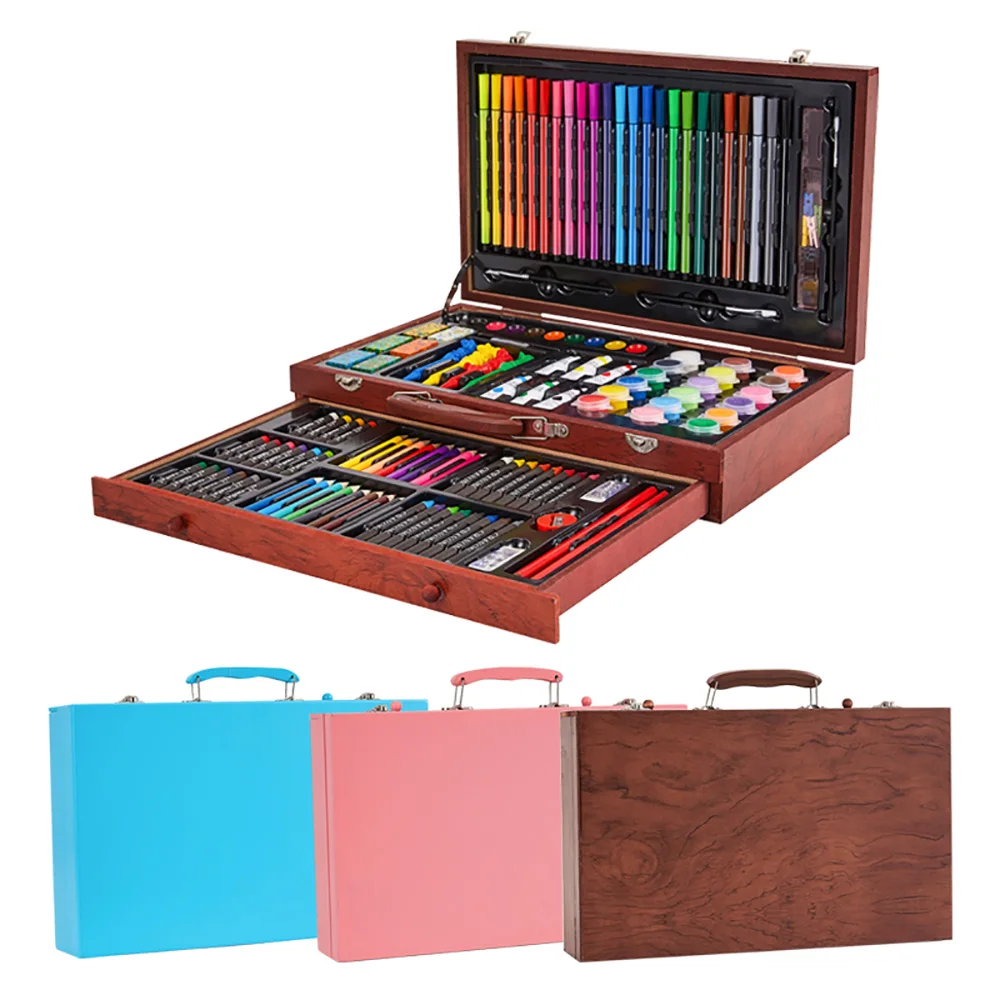 130 piece wood art set amazon exclusive