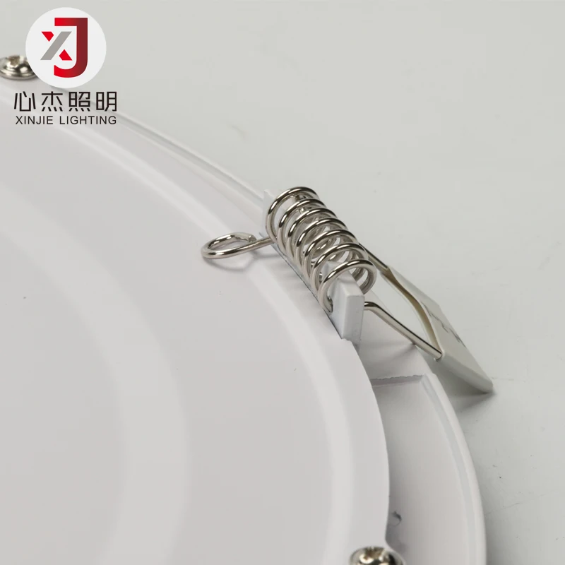 Isolated Driver Led Chips Ra 80 Round Shape Slim Pop Led Panel Light 12w Home Lighting