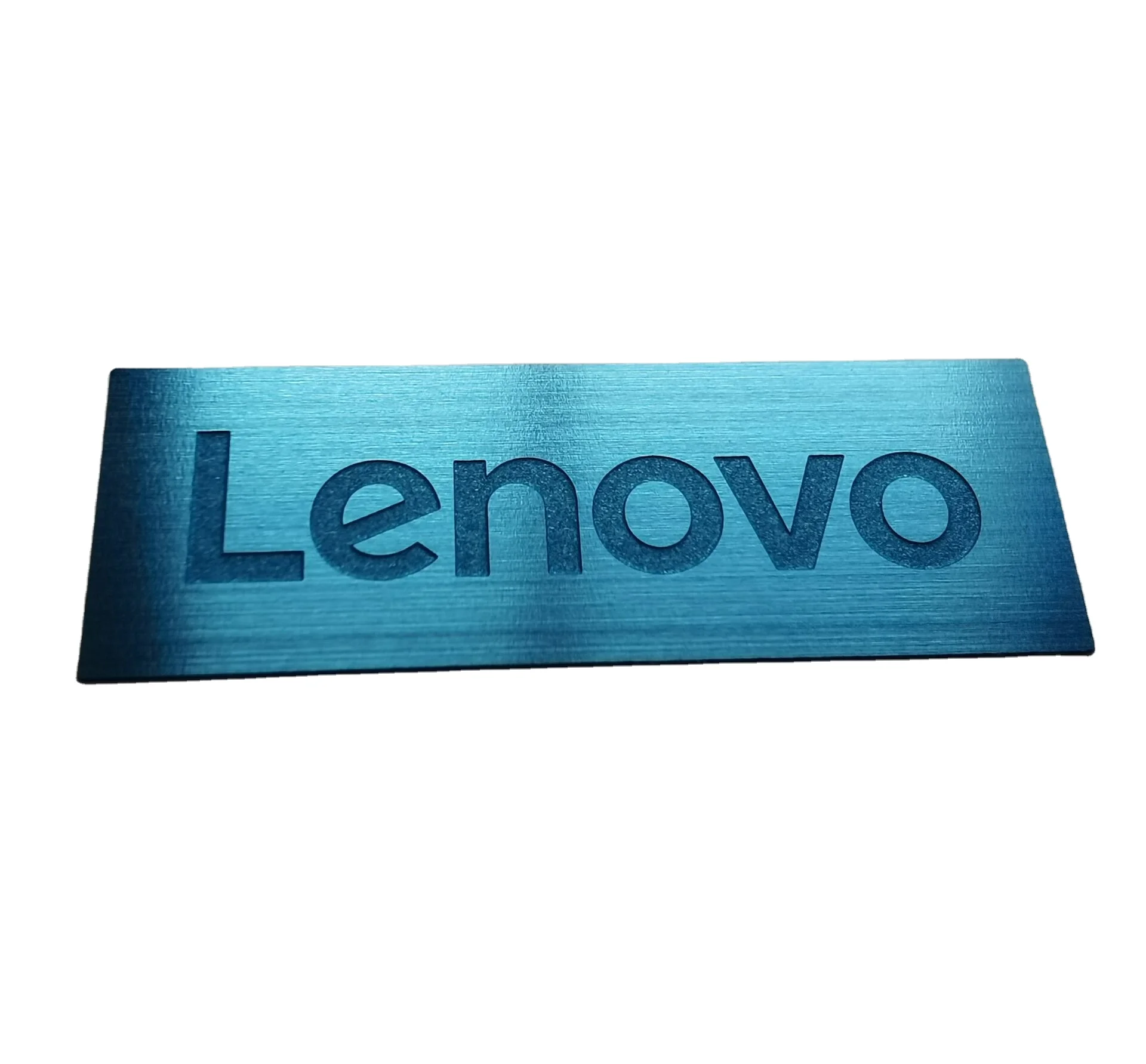 custom engraved metal aluminum nameplate sticker stainless steel brand logo label for furniture machine