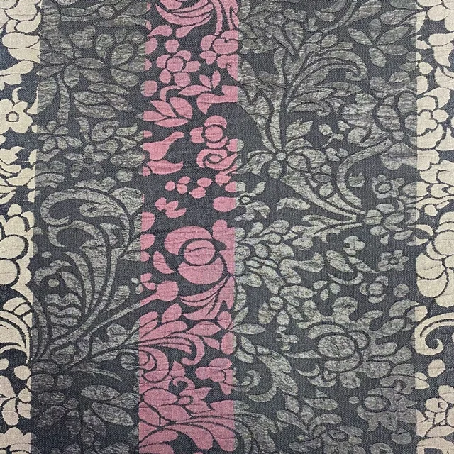 ABAYA FABRIC MANUFACTURER SUPPLY Newest Fashion Floral Jacquard Design Customized Color Abaya Material Polyester Fabric