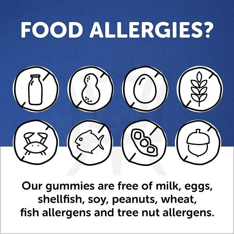 Multifunctional Gummies With Multivitamins Omega 3 Fish Oil For Eye Health,Maintain Body Energy And Protect Bone