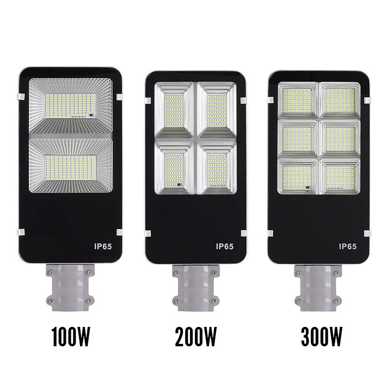  Low Price IP65 Aluminum Solar LED Street Light 50w 100w 150w 200w With Remote Control Lithium