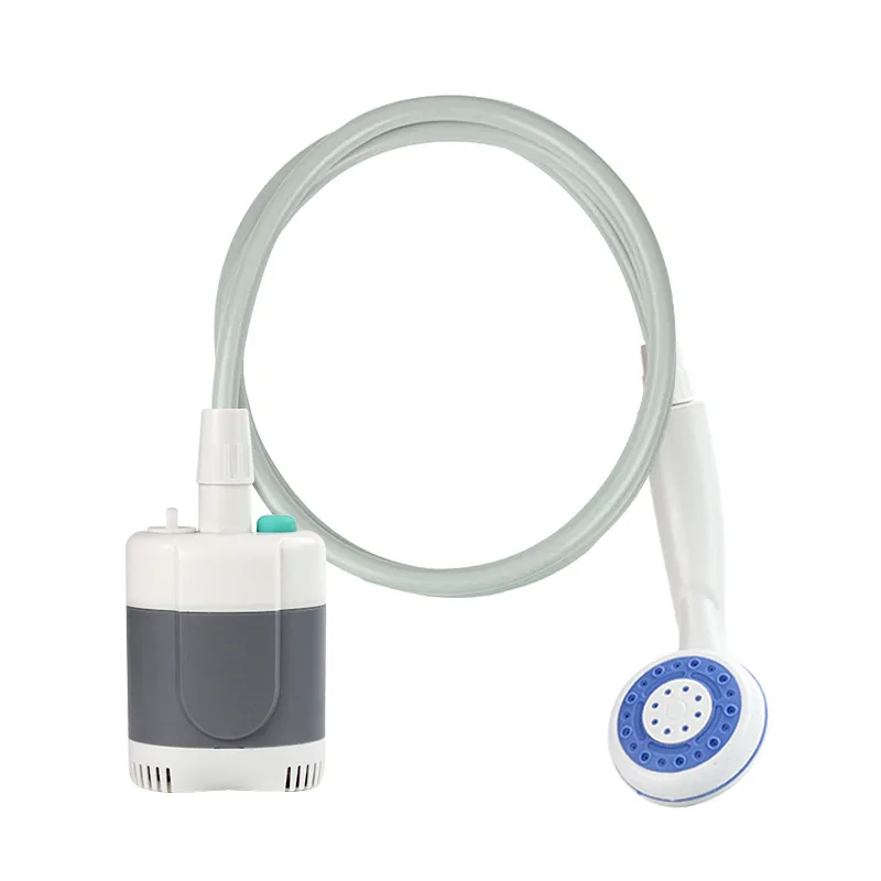 camping shower pump Outdoor shower portable bathing machine USB Charging camping shower